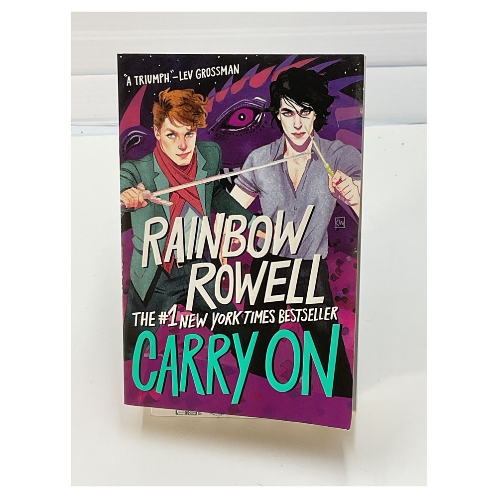 Carry On‎ by Rainbow Rowell Paperback YA Fantasy LGBTQ+ Novel
